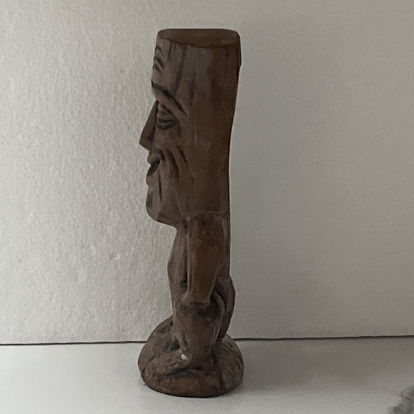 National‎ Potteries Ohio Napco Japan Vintage Ceramic 7.5 in Tiki God Figurine - Picture 4 of 11